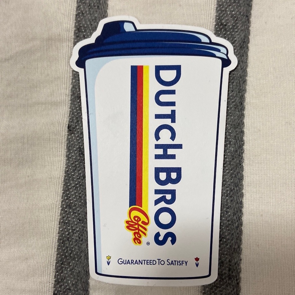 Dutch Bros sticker decal